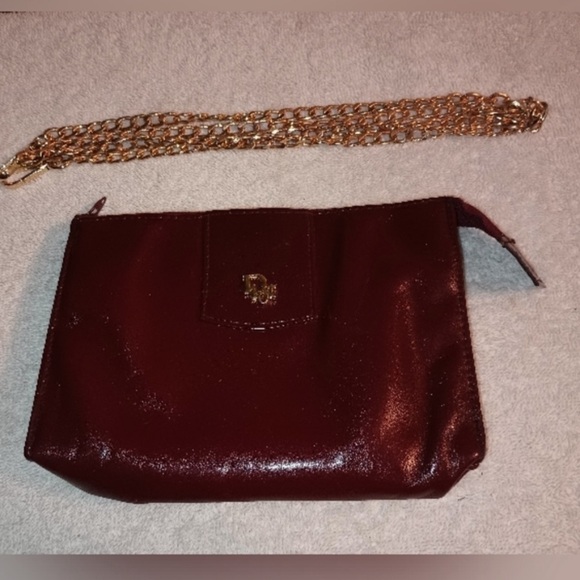 Dior Pouch Converted Shoulder Bag (After Market Chain & Dust Cover) - Vintage - Picture 1 of 11